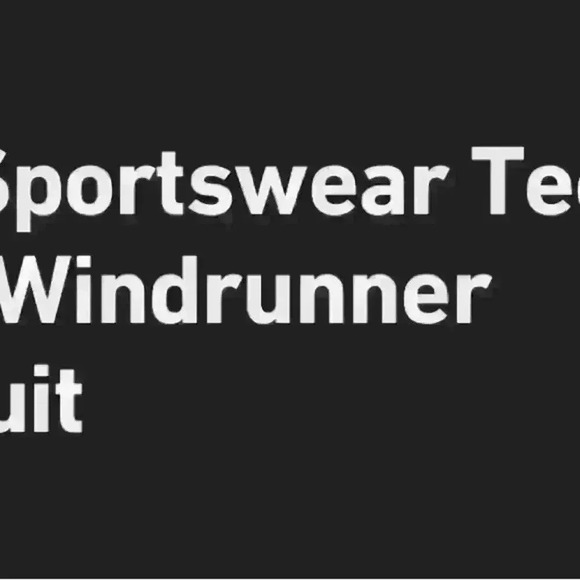 Men's Sportswear Tech Fleece Windrunner Tracksuit Anthracite black FREE SHIPPING - Picture 7 of 7